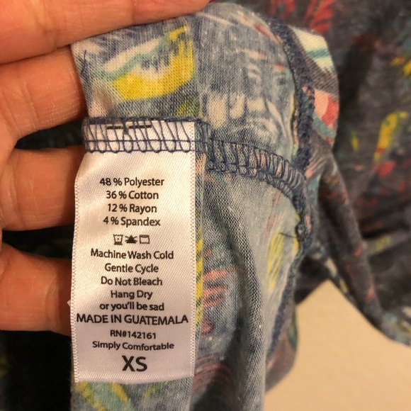 LuLaRoe Irma XS - Picture 3 of 3